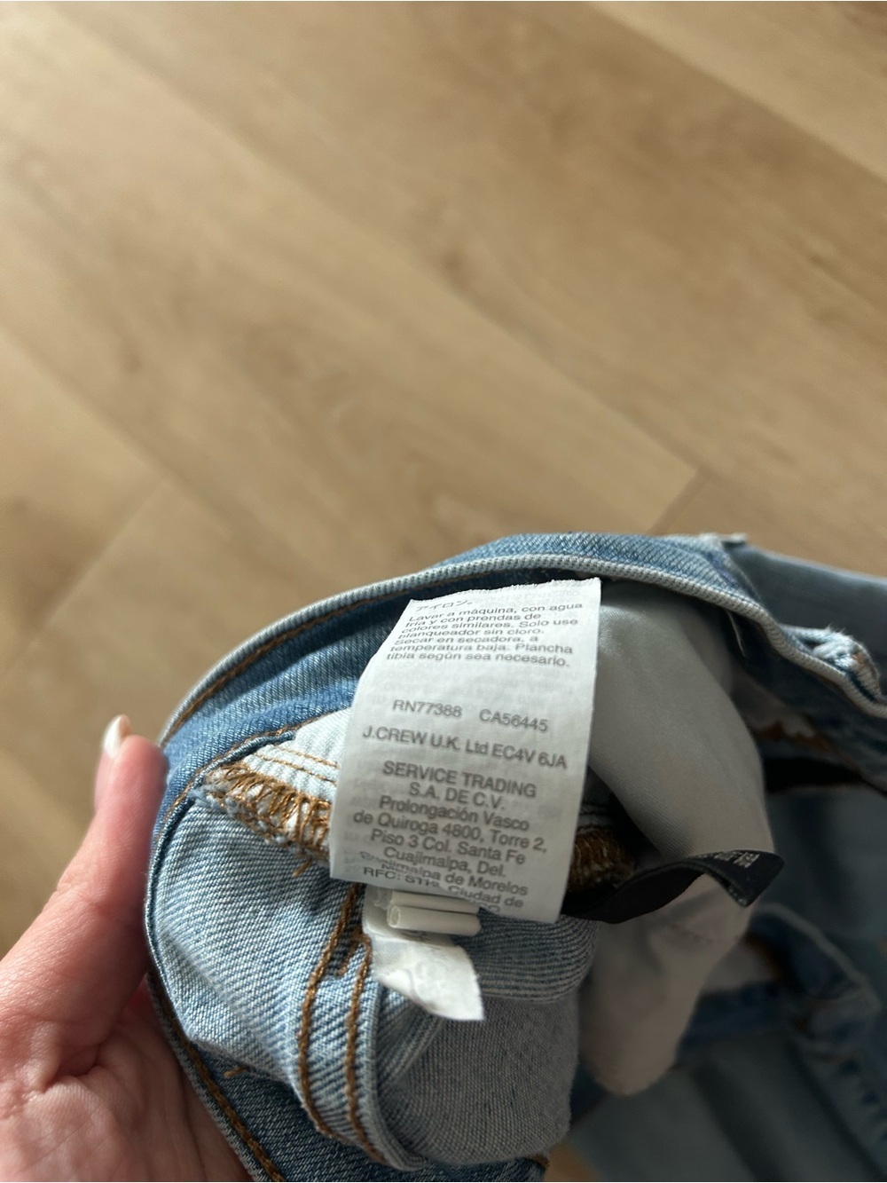 Madewell High Rise 9” Skinny Jean women’s 3 tall - Picture 5 of 6